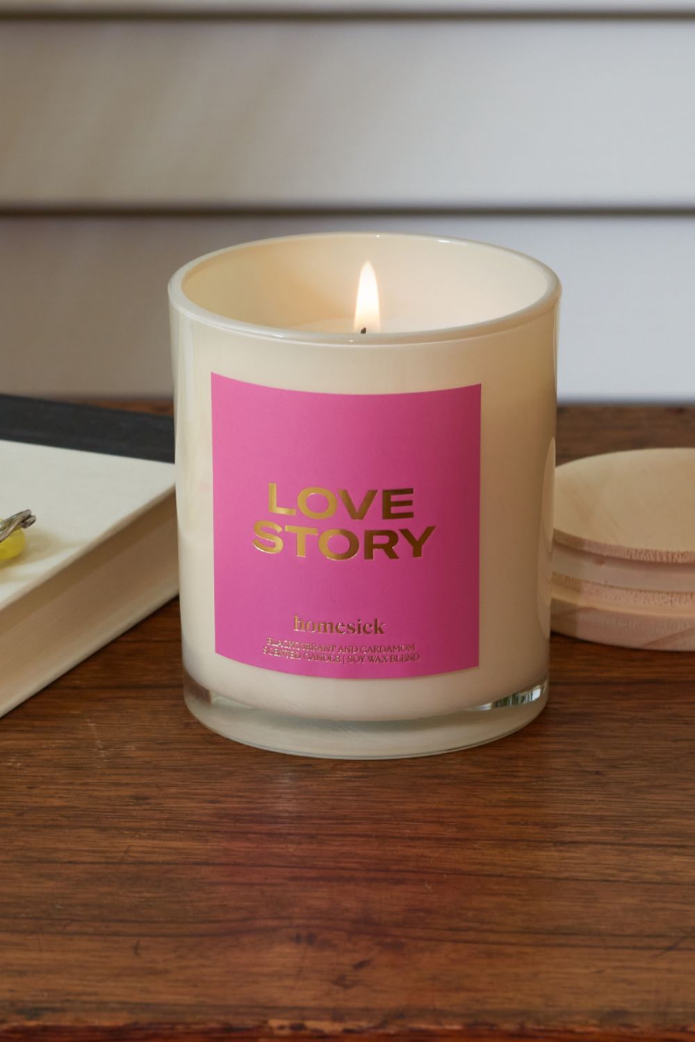 Love Story Candle