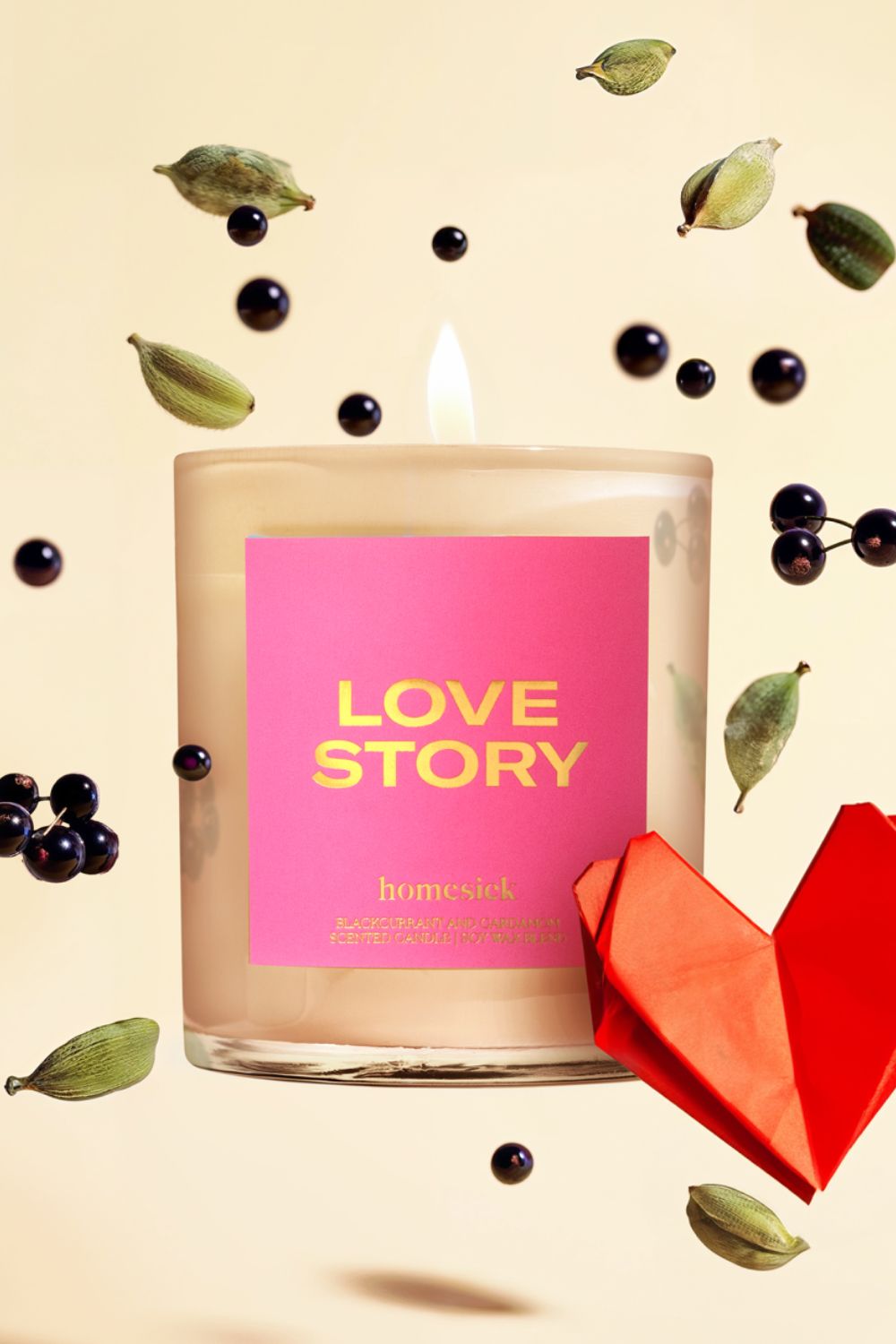 Love Story Candle