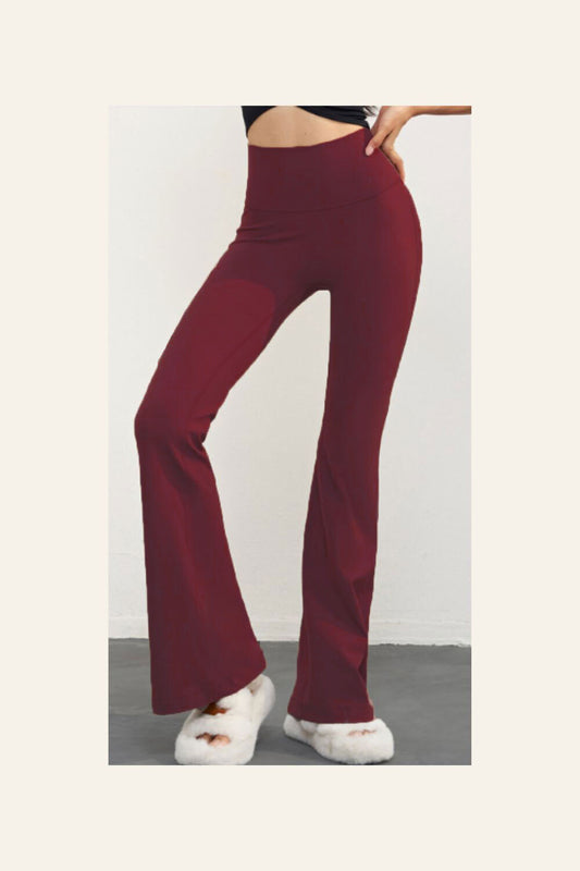 Flare Pant - Red Bean