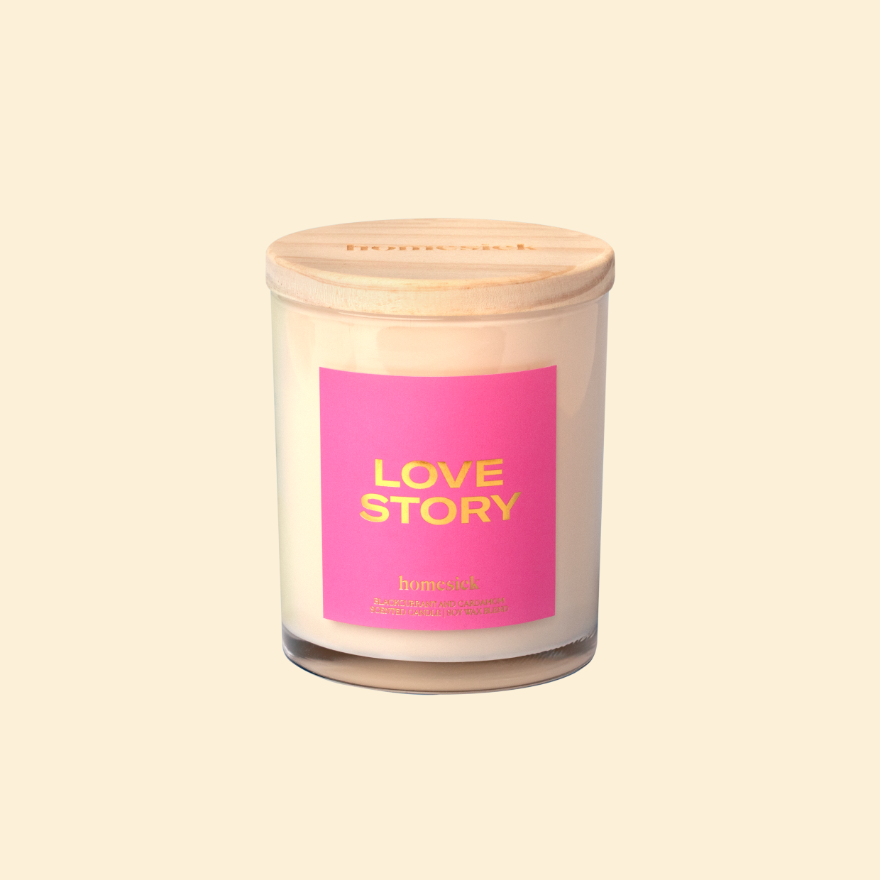 Love Story Candle