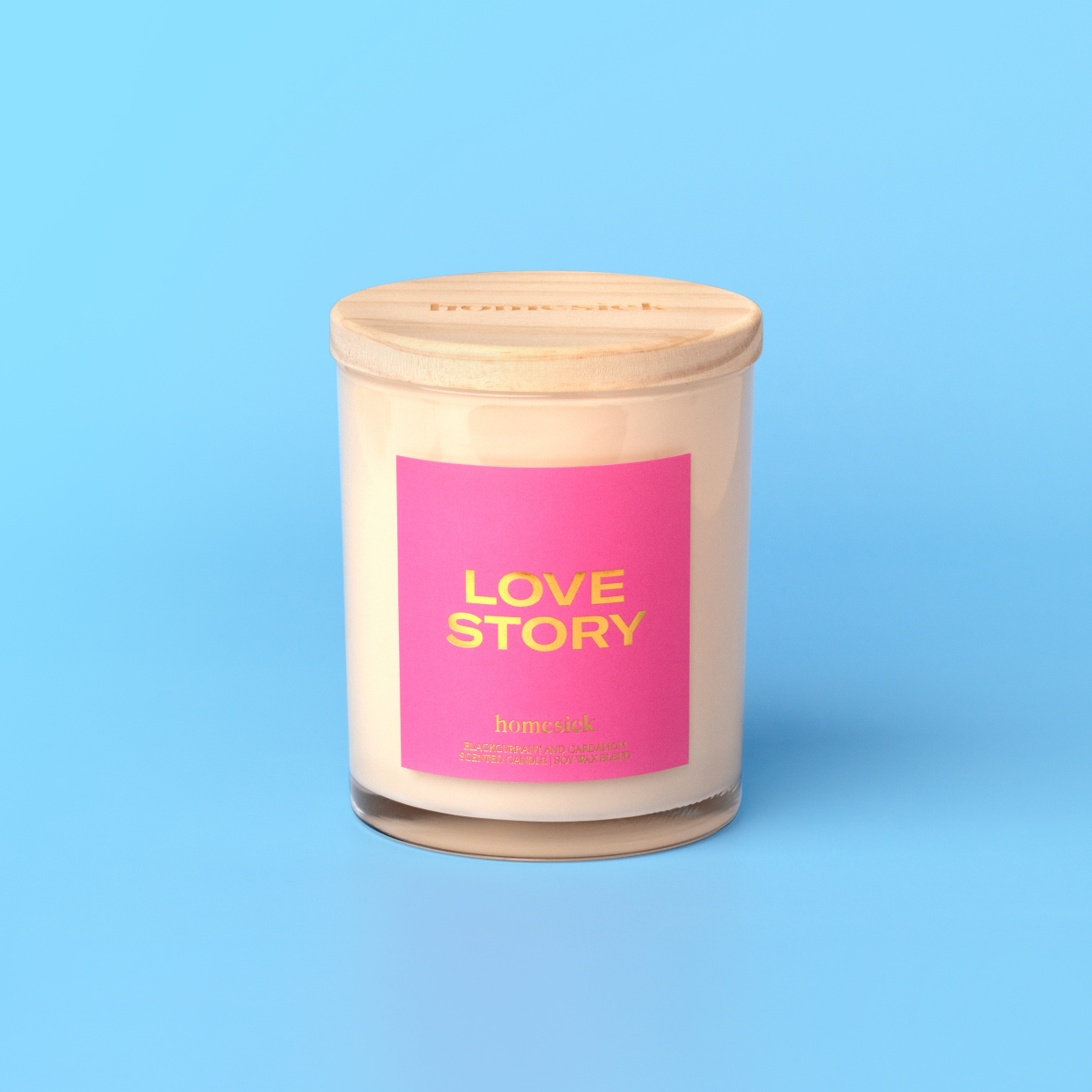 Love Story Candle