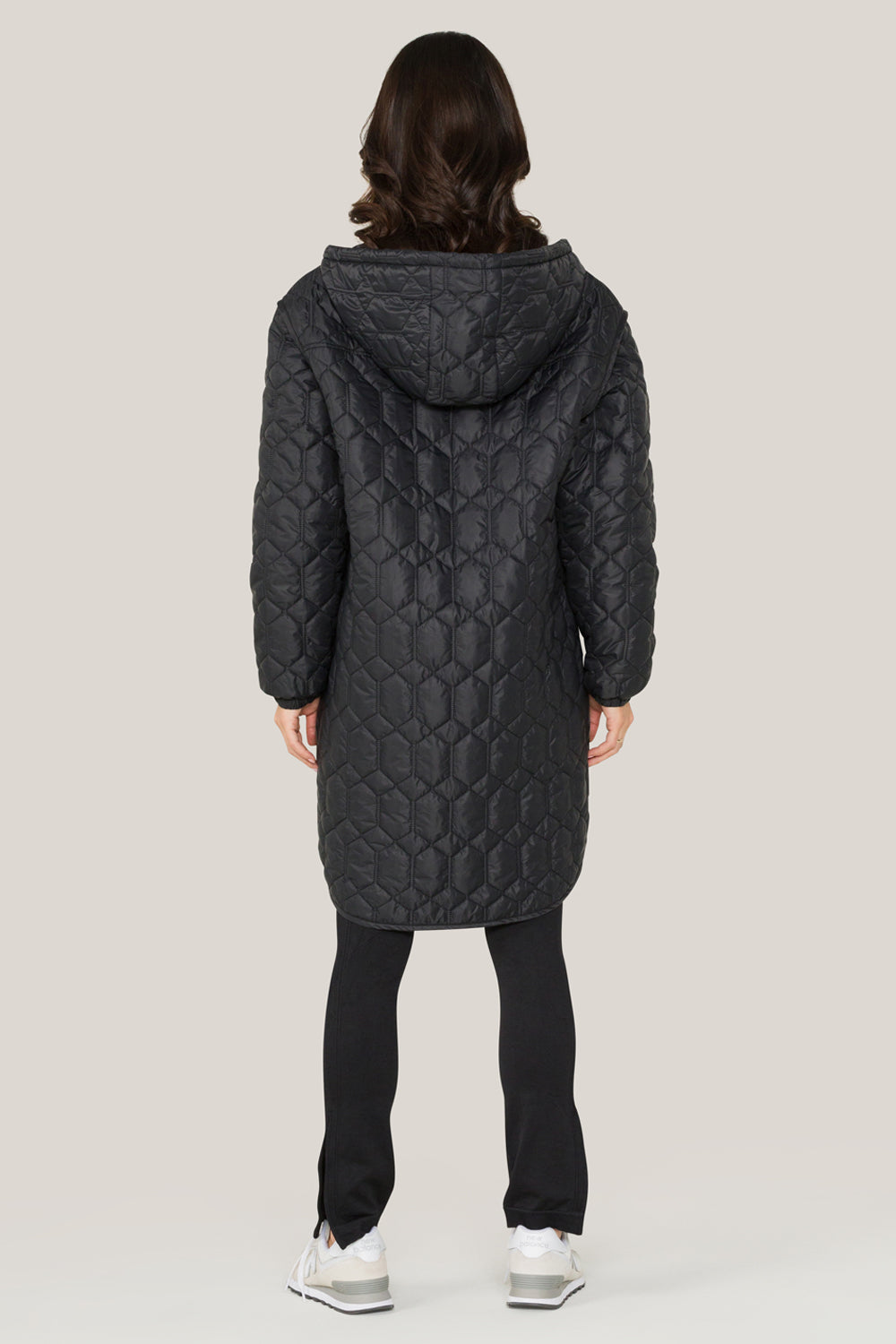 Alala women's quilted jacket in black