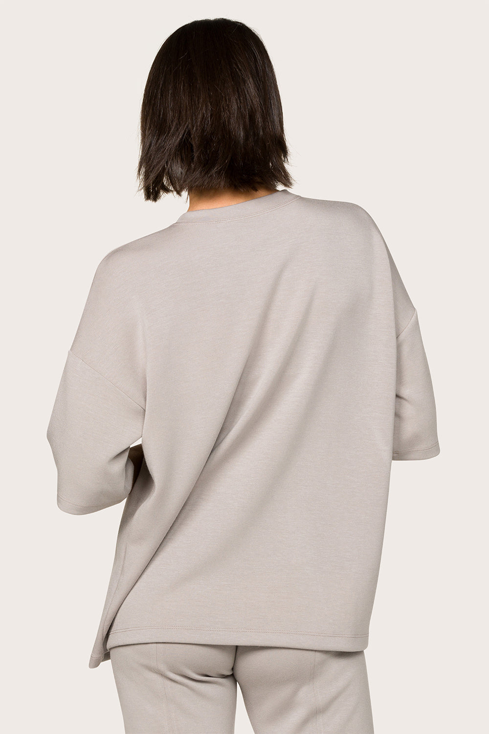 Alala women's soft oversized t-shirt in grey