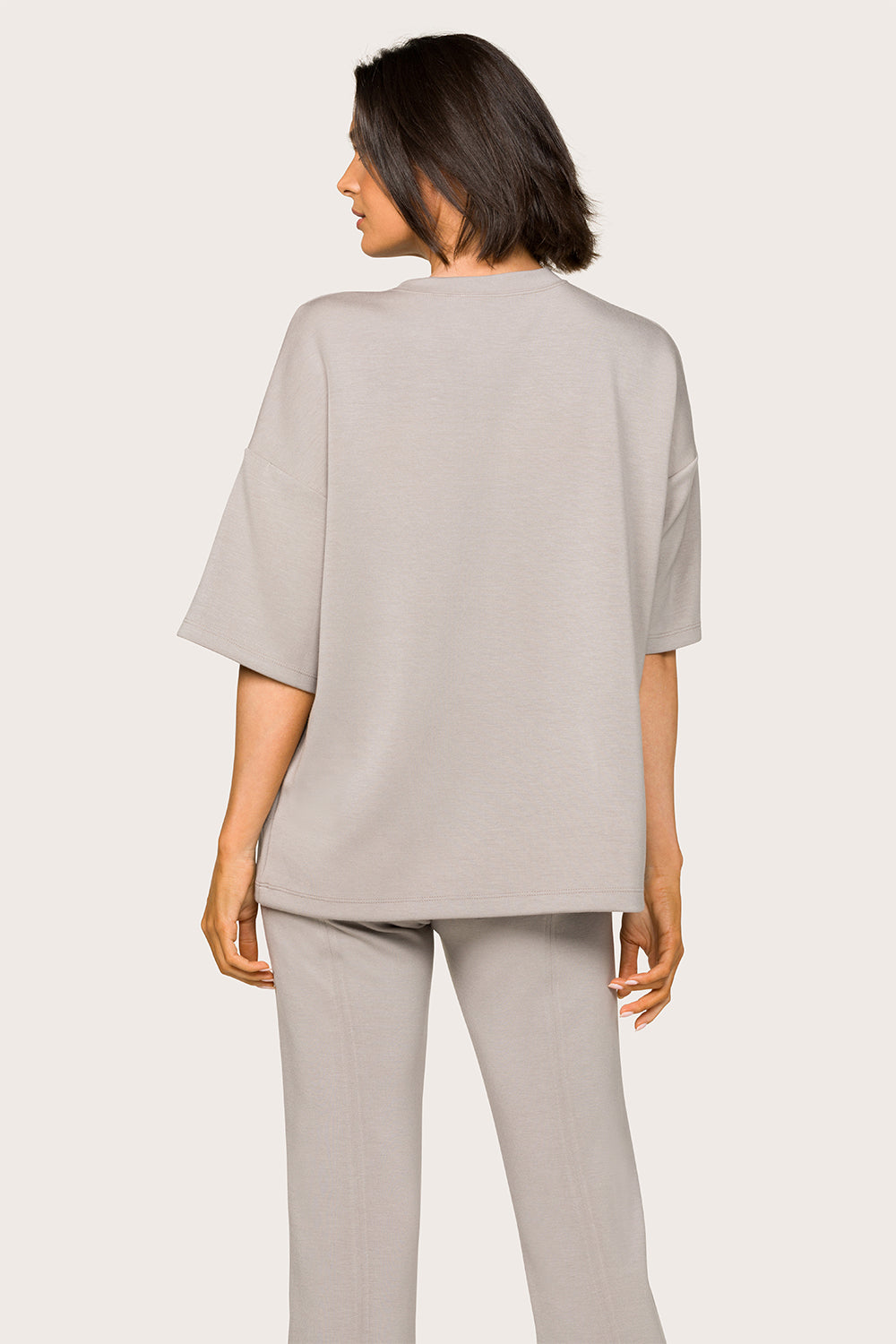 Alala women's soft oversized t-shirt in grey