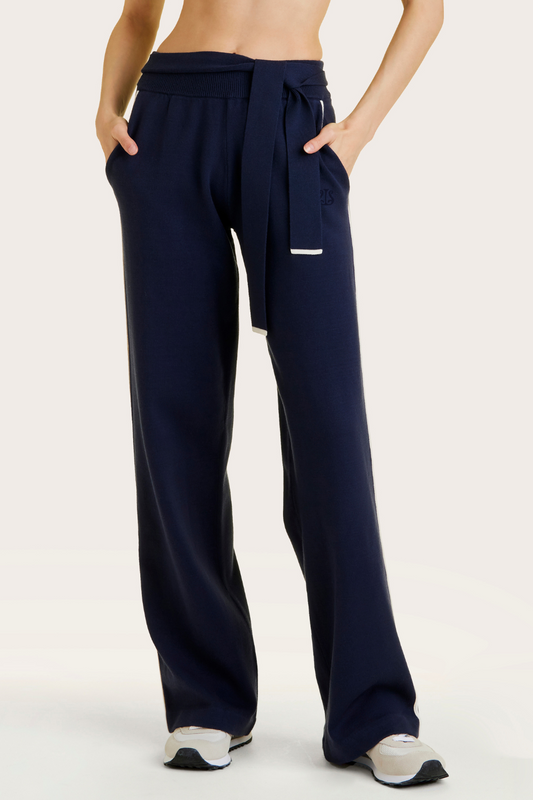 Alala women's knit pant in navy