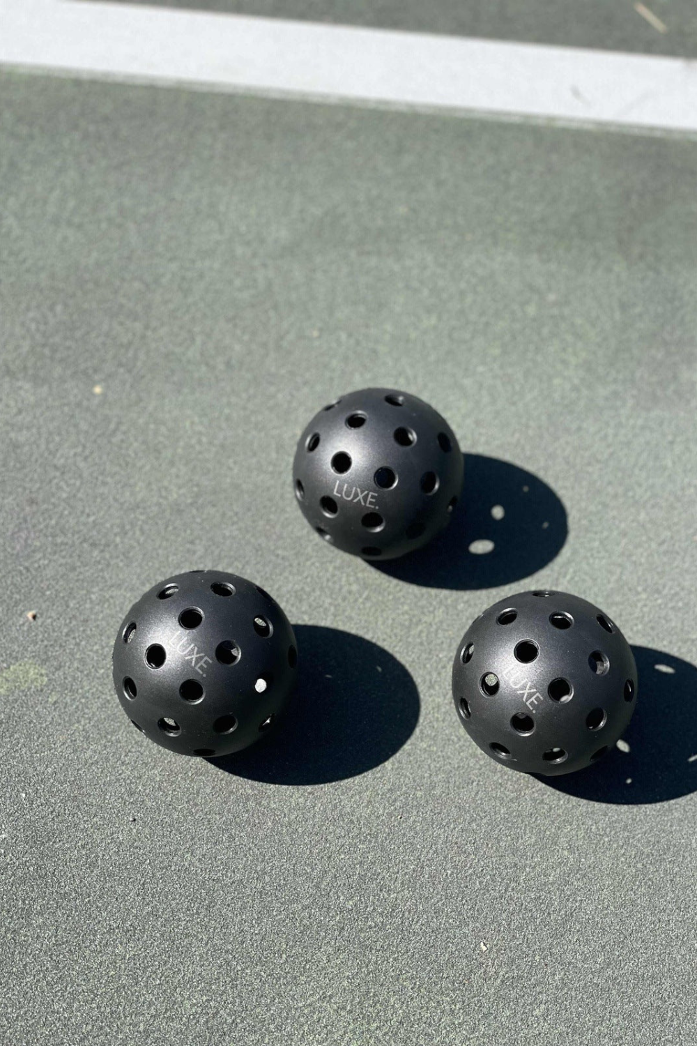 Black Pickleballs - Pack of 3