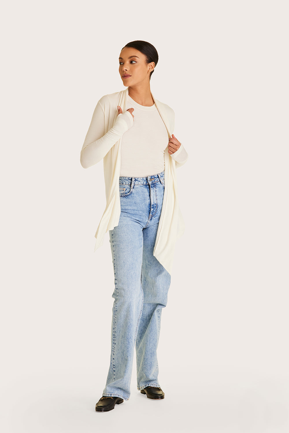 Washable Cashmere Cardigan