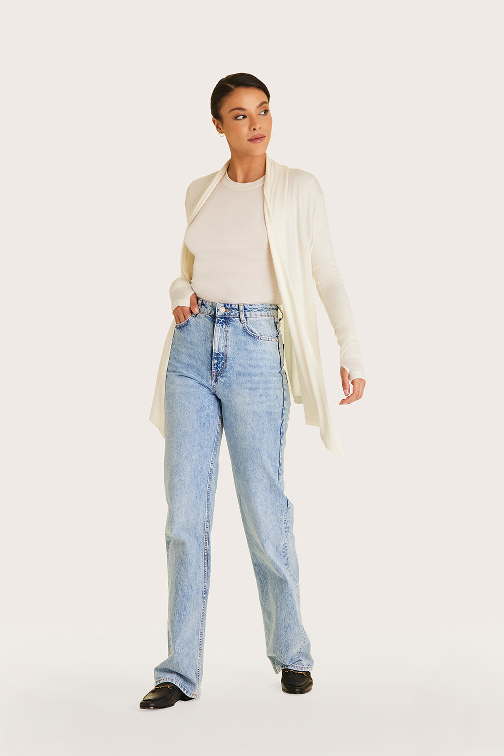 Washable Cashmere Cardigan