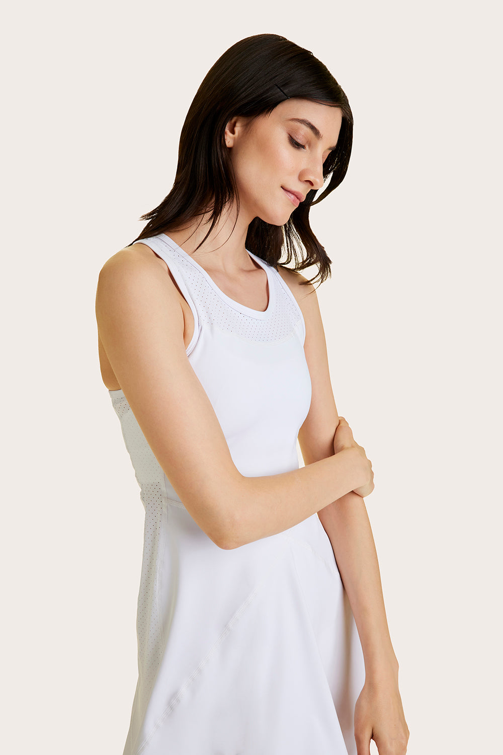 Alala women's tennis dress in white