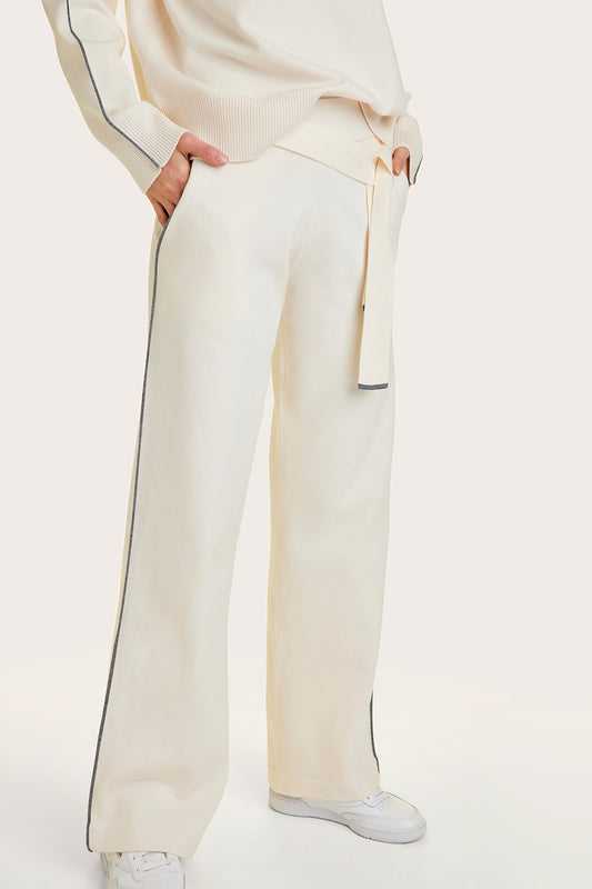 Alala women's knit pant in white
