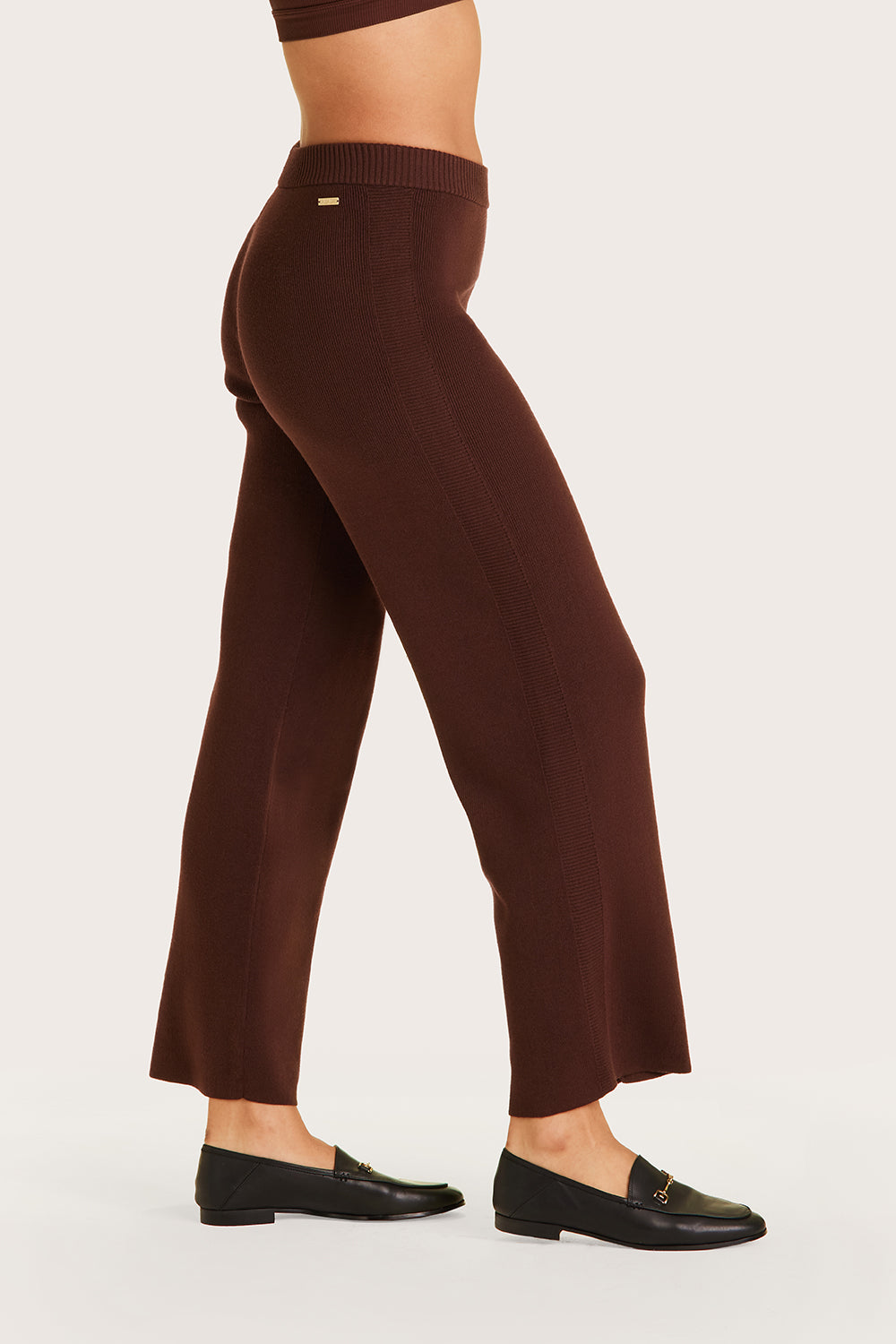 Alala women's knit pant in brown