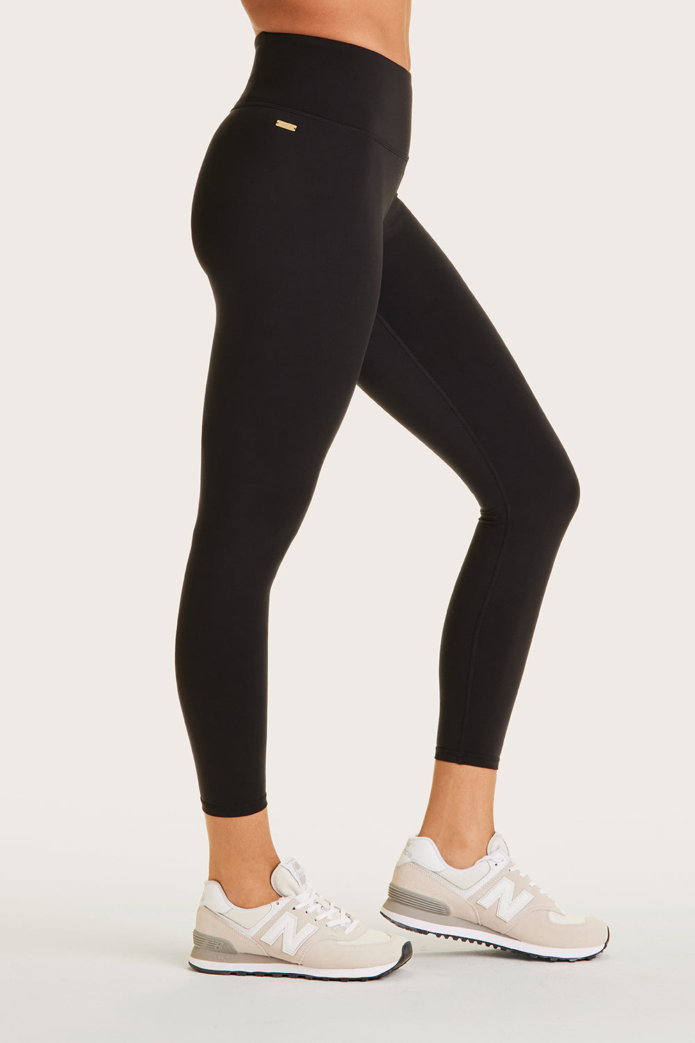 Buy Nike Women's Dri-FIT One Mid-Rise Shine Leggings Black in KSA -SSS
