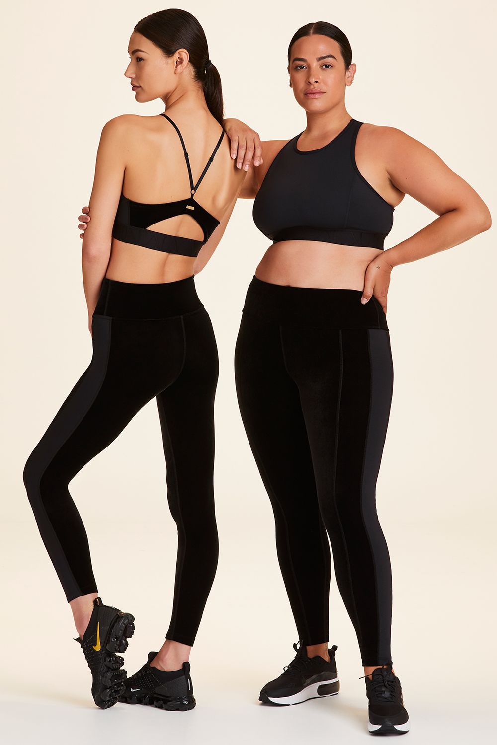 Alala Velvet Tight in Black