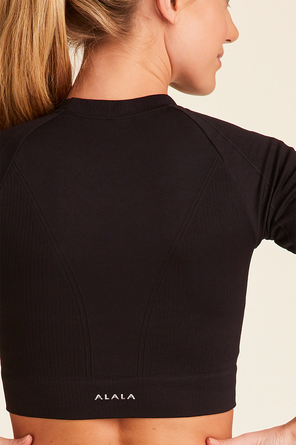 Alala Barre Seamless Tee in Black