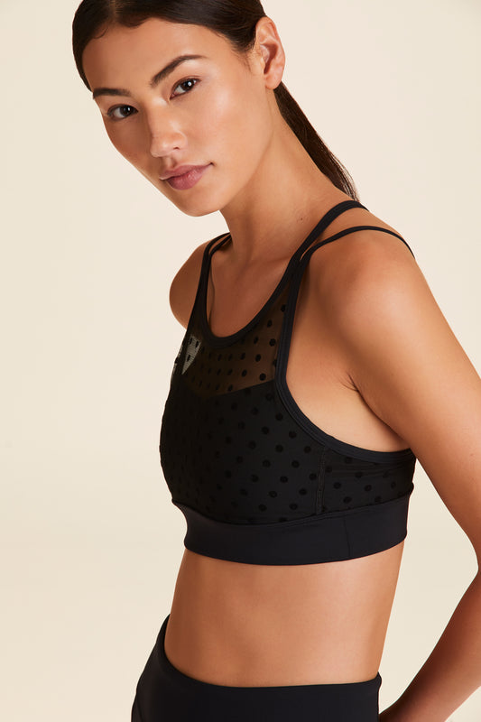 Alala Mirage Cami Bra in tulle dot