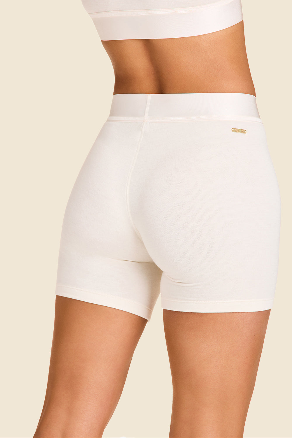 Alala washable cashmere brief in bone