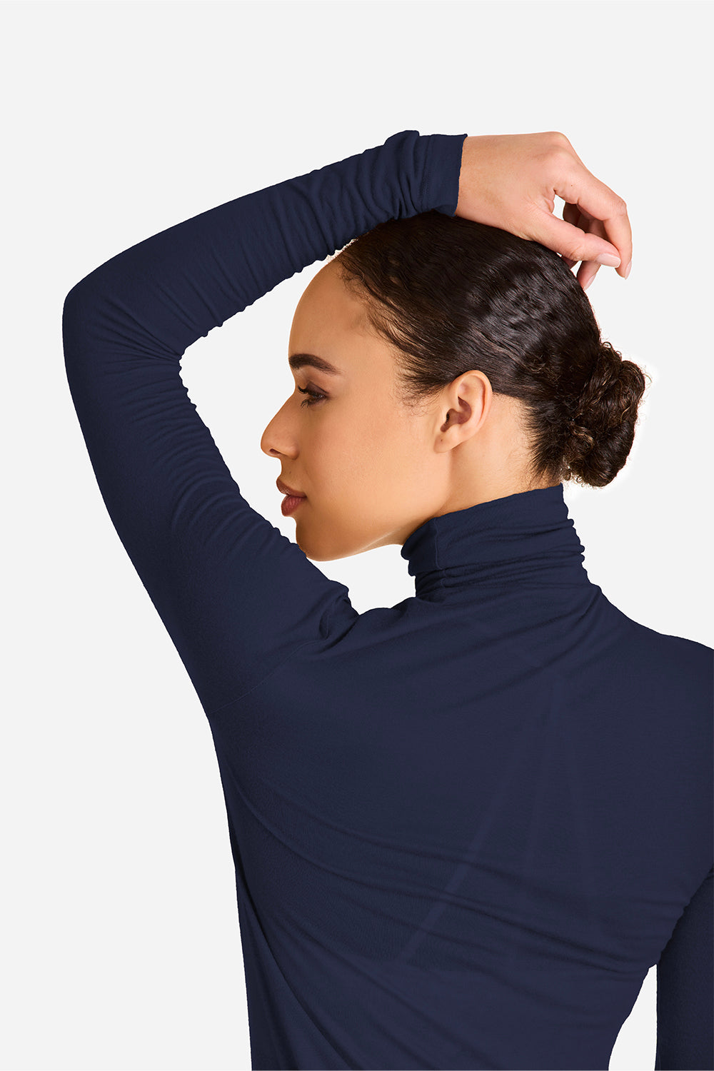 Alala washable cashmere turtleneck in navy