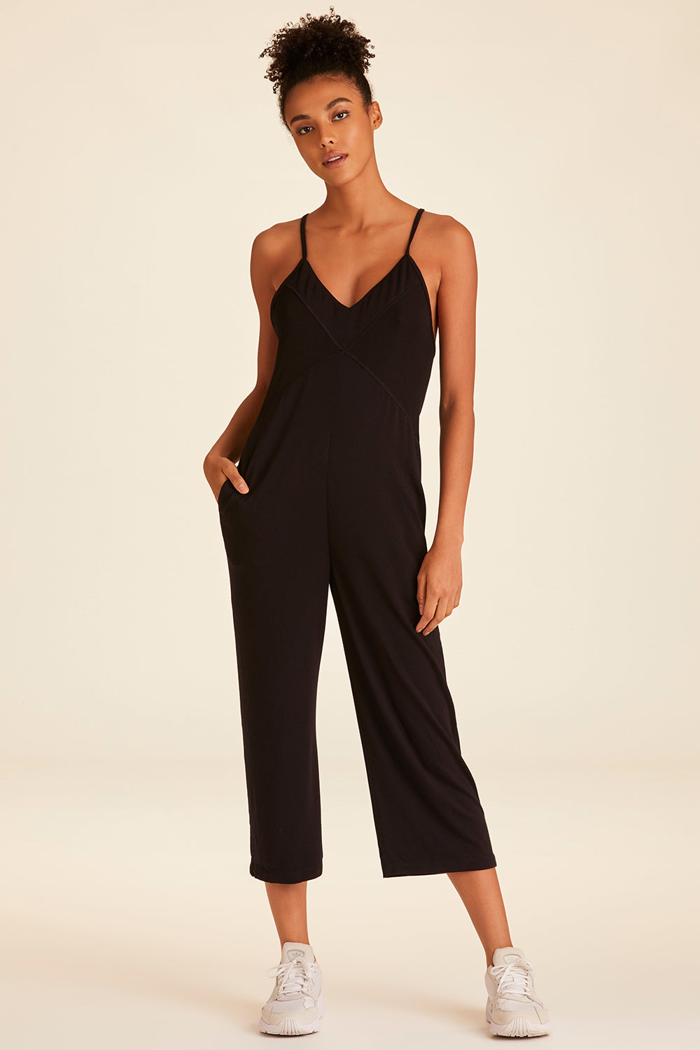 Alala Maui Jumpsuit in Black