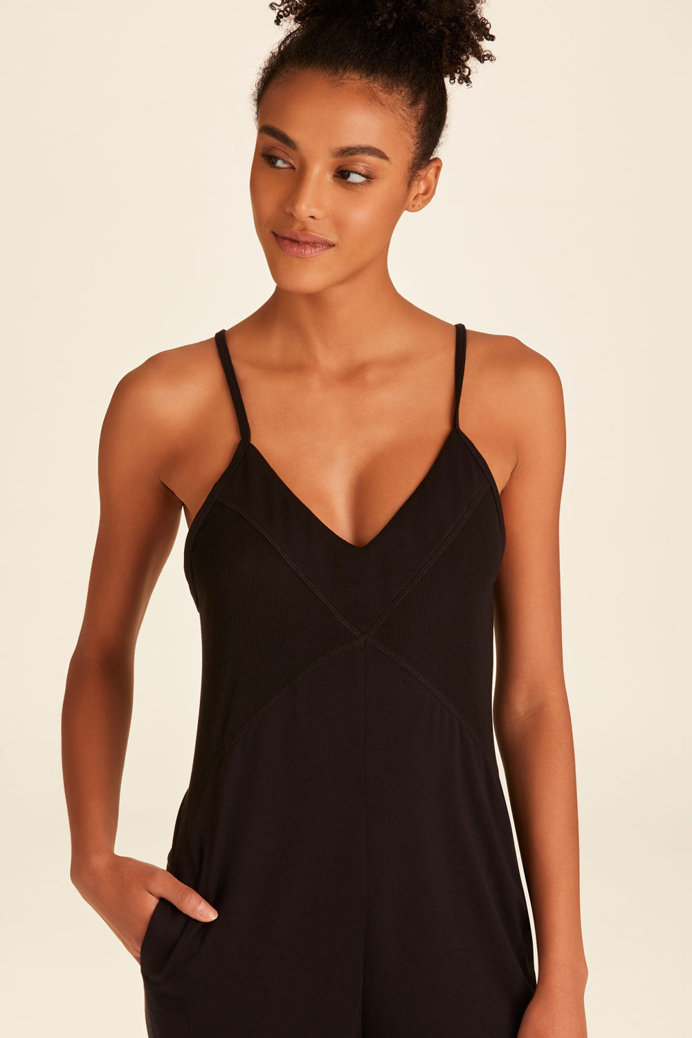 Alala Maui Jumpsuit in Black