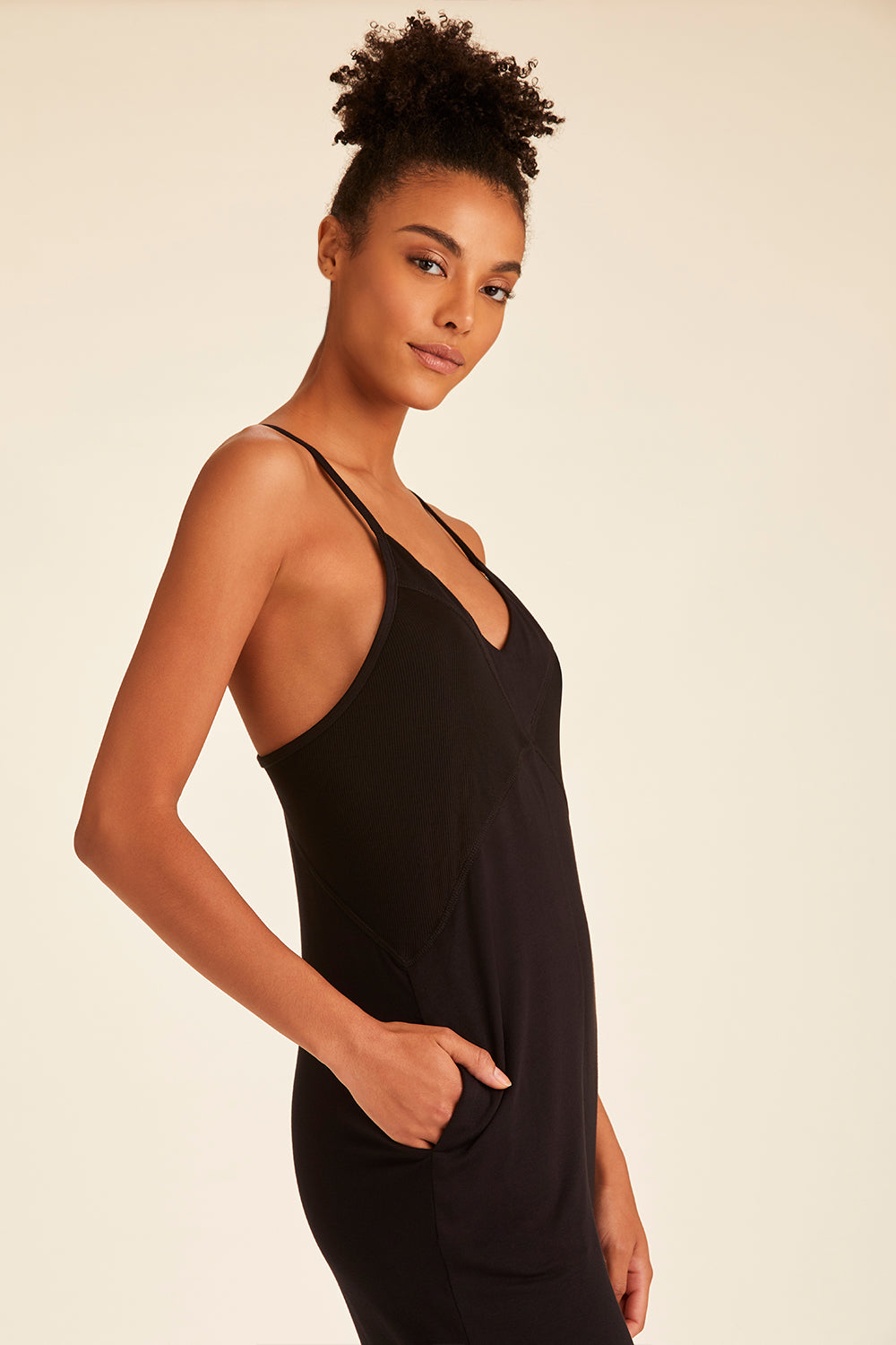 Alala Maui Jumpsuit in Black