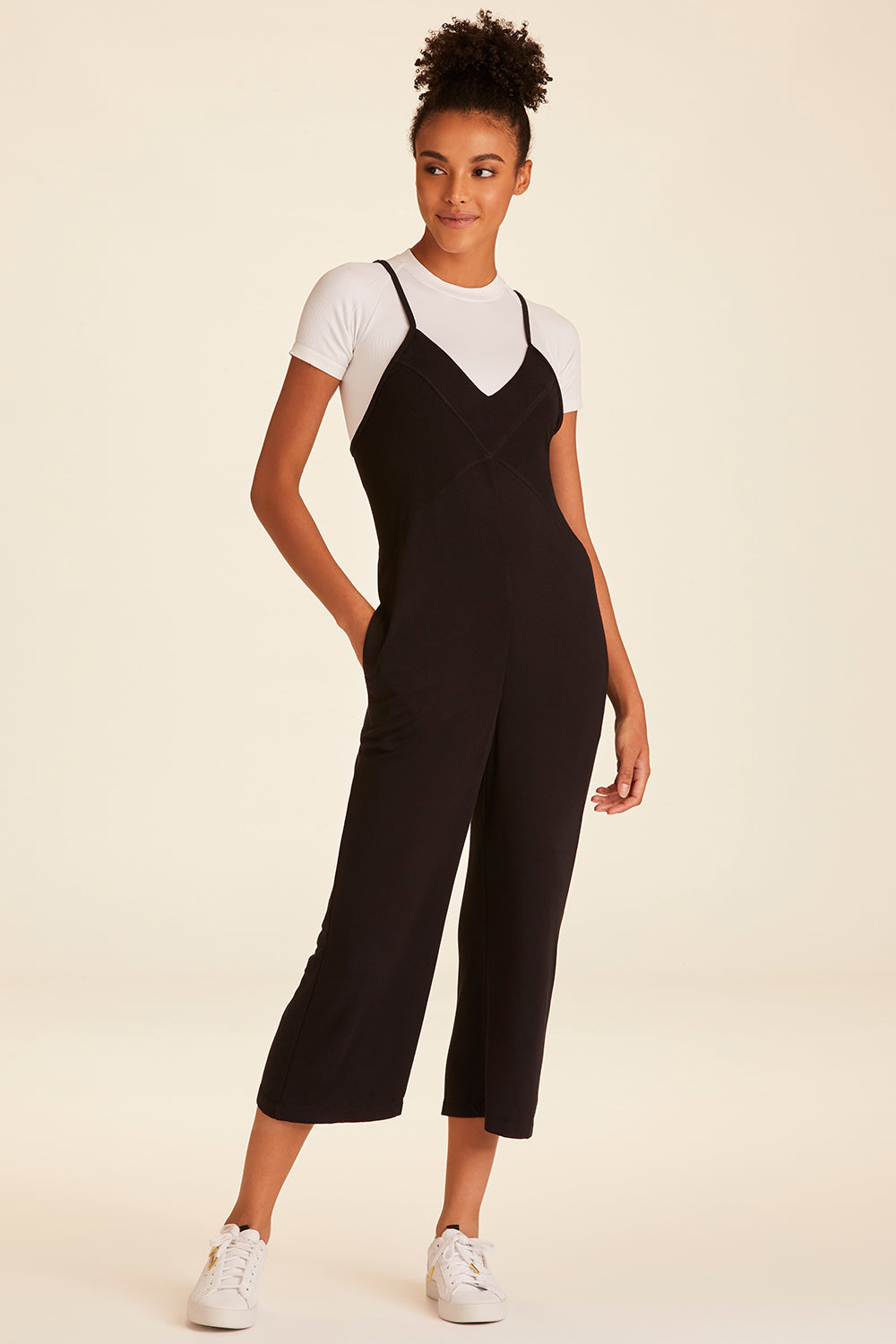 Alala Maui Jumpsuit in Black