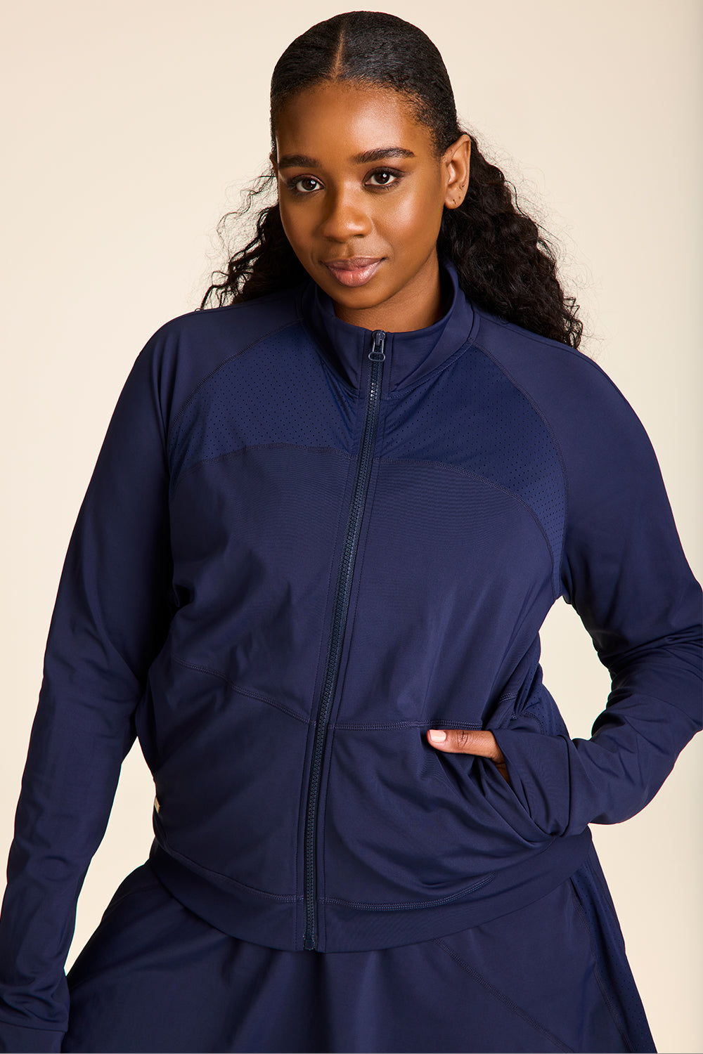 Alala Ace Jacket in navy for women