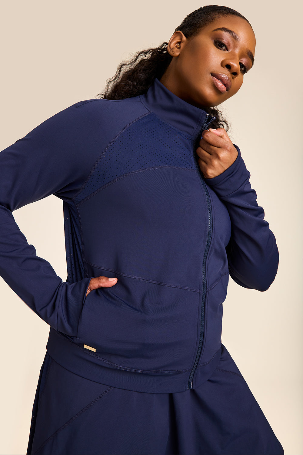 Alala Ace Jacket in navy for women