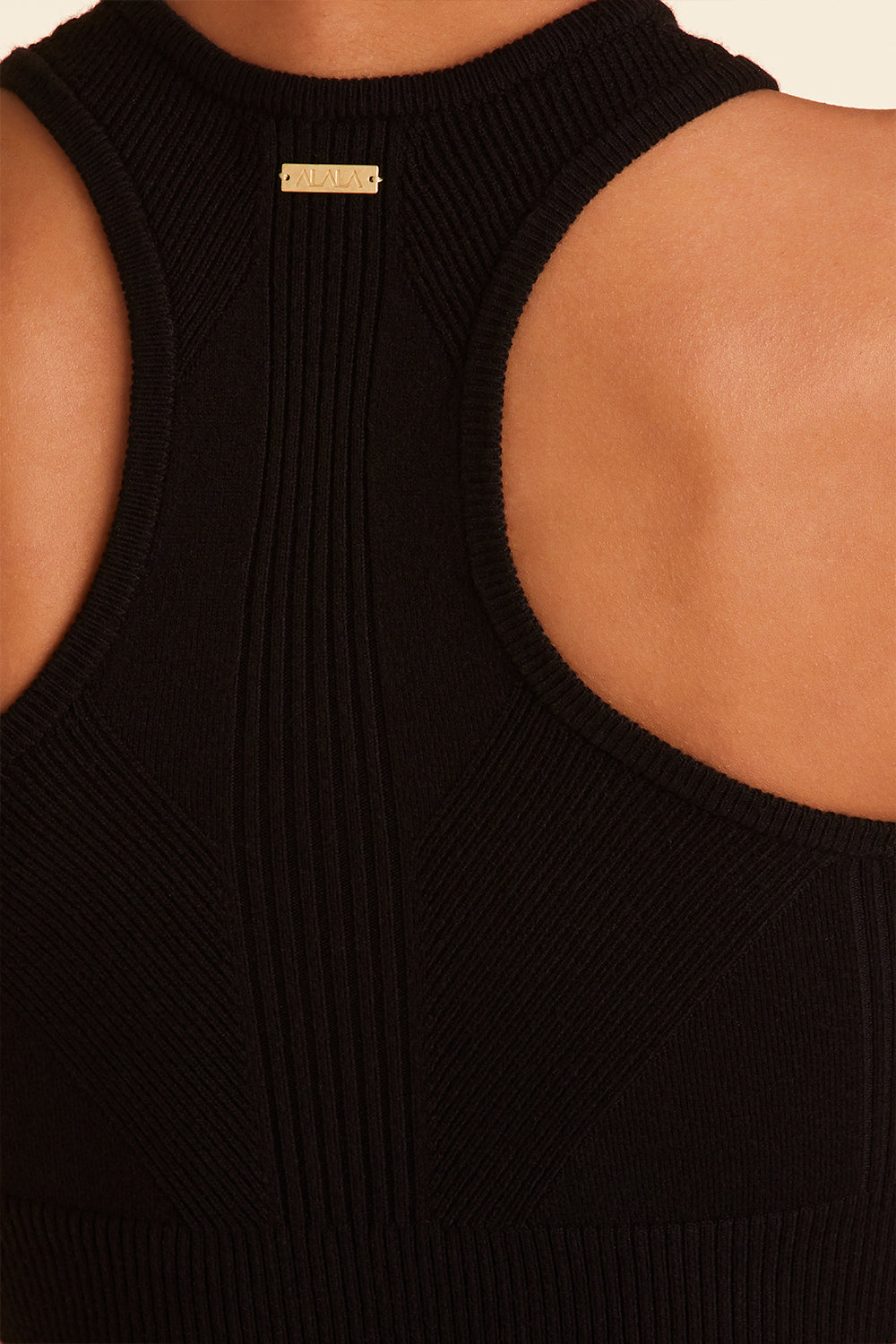 Alala cashmere tank top in black