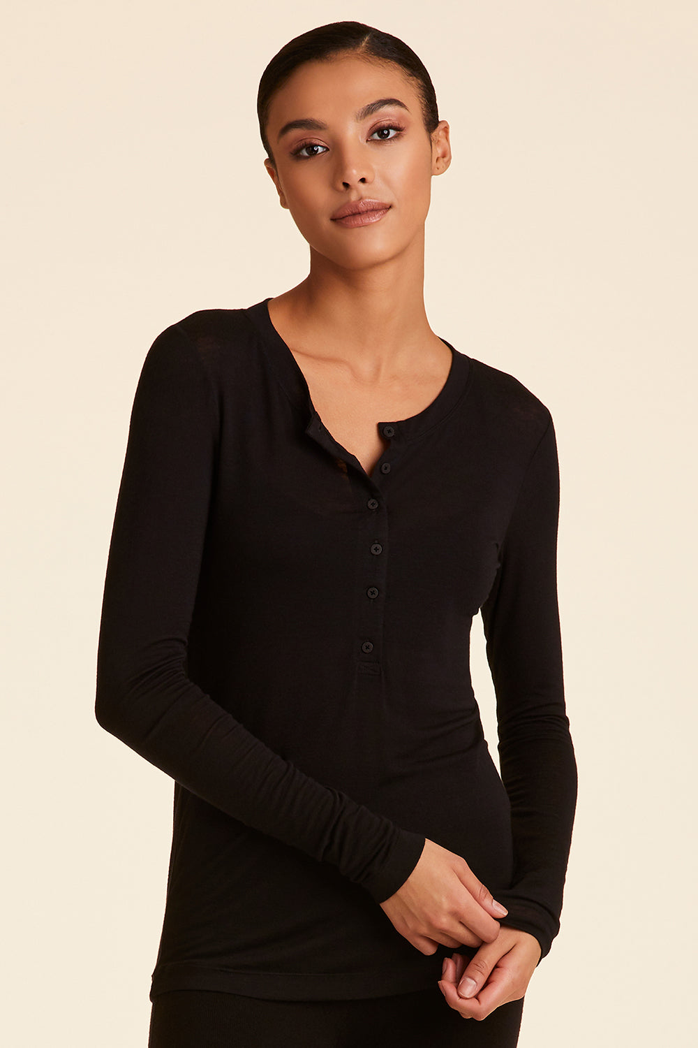 Out From Under Henley Seamless Bra Top