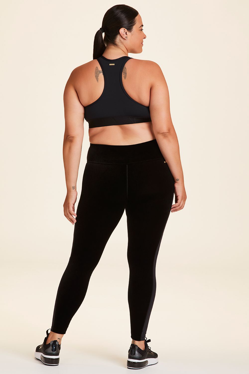 Alala Velvet Tight in Black