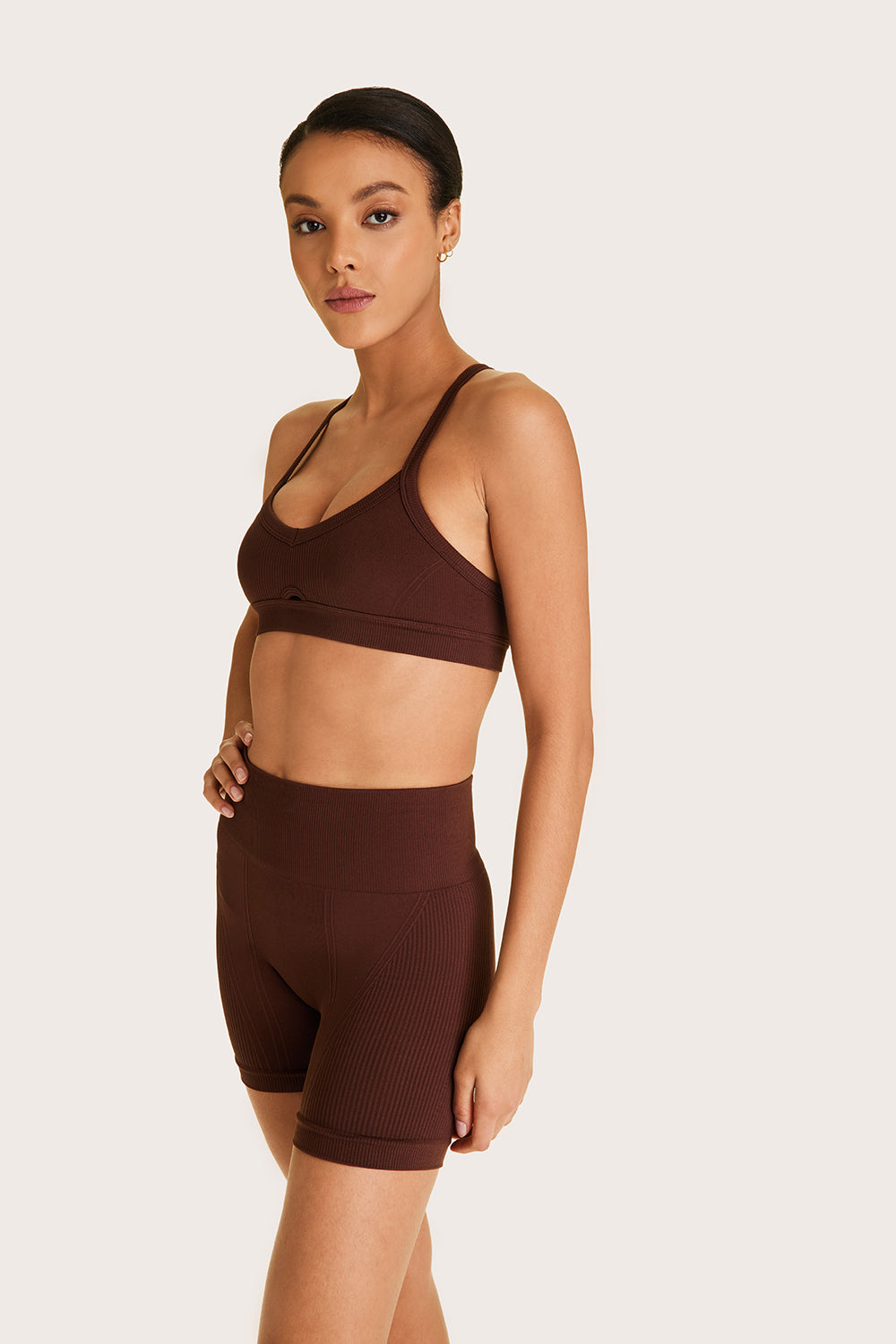 Lululemon All Yours Crop Tank  We've Been Seeing Brown Workout