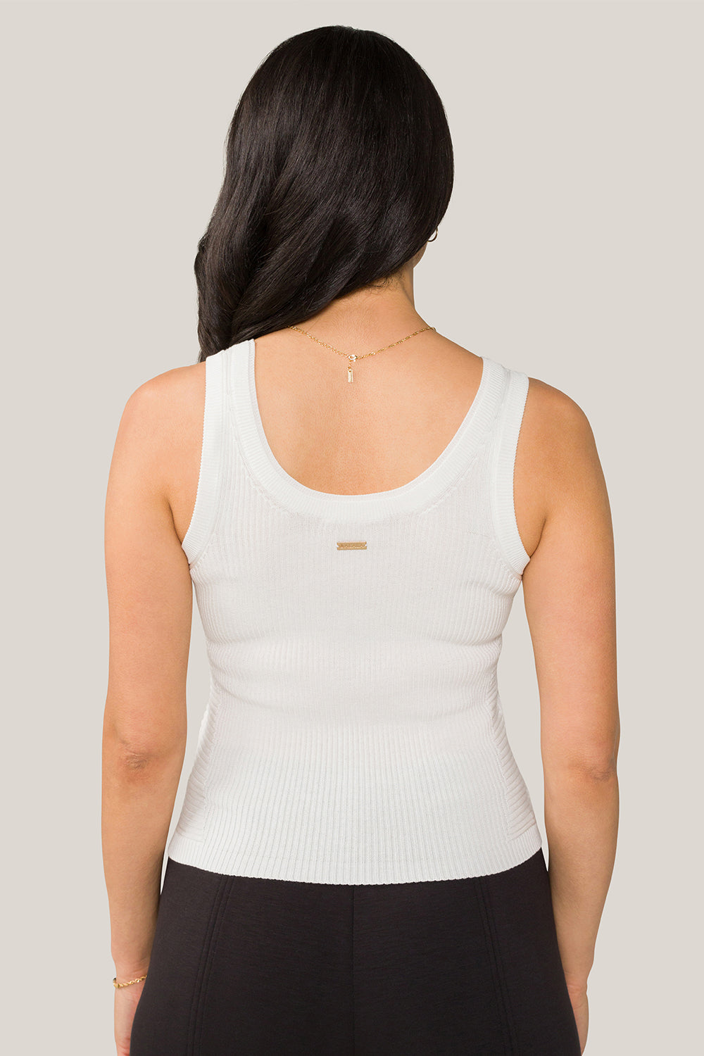 Alala women's scoop neck tank top in white