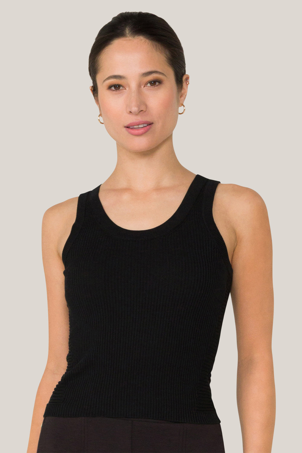 Alala women's scoop neck tank top in black