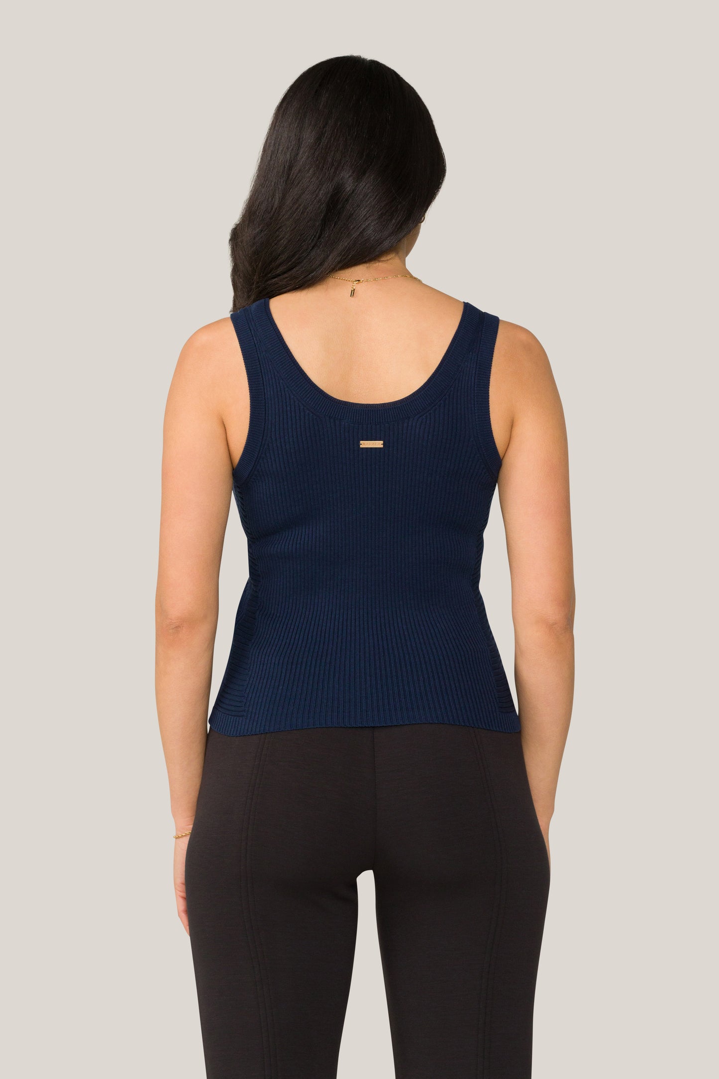 Alala women's scoop neck tank top in navy