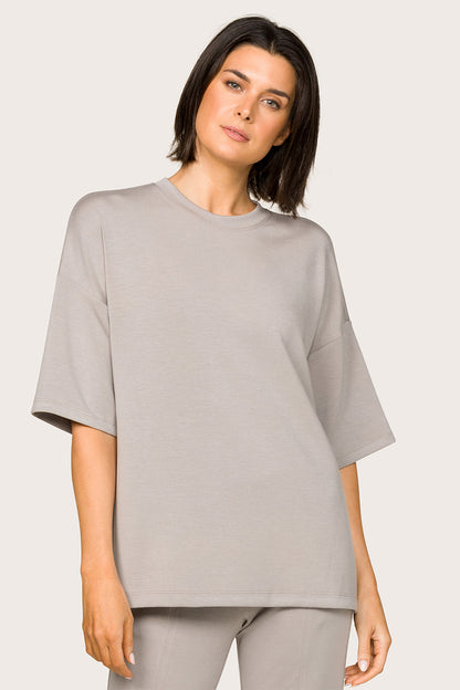 Alala women's soft oversized t-shirt in grey