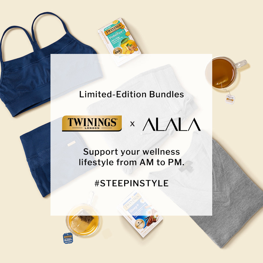 Limited edition bundle between Twinings Tea and Alala, #STEEPINSTYLE.