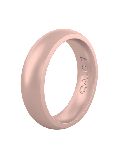 Qalo Metallic Classic Silicone Ring