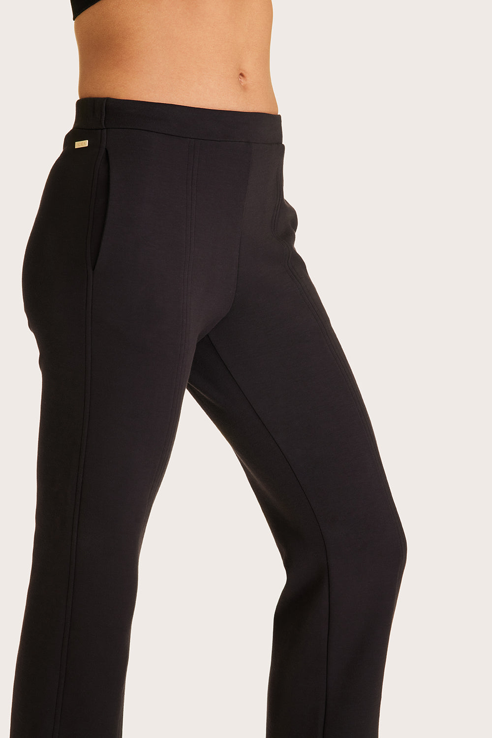 Alala women's soft crop pant in black