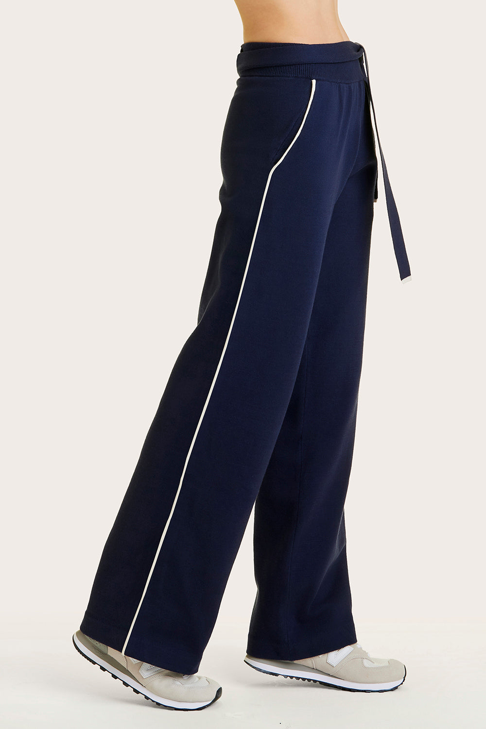 Alala women's knit pant in navy