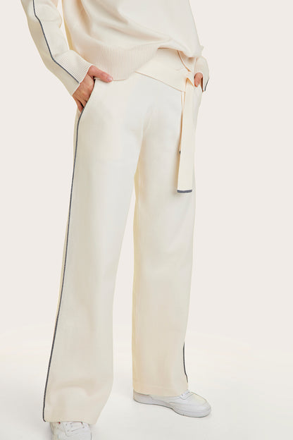 Alala women's knit pant in white