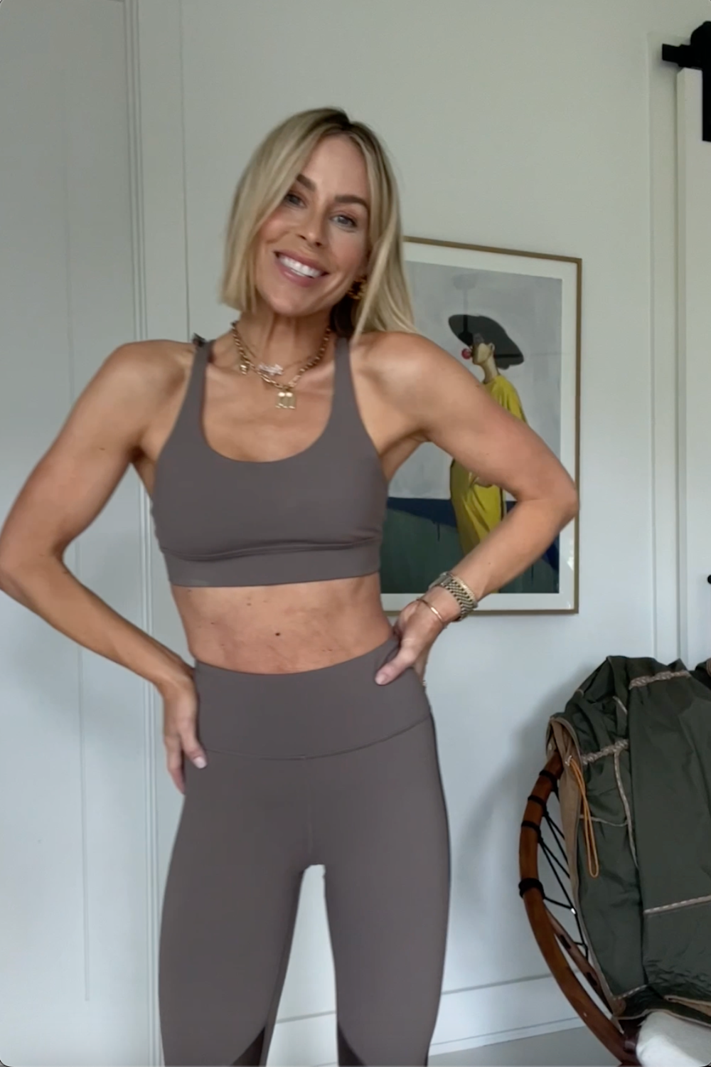 Peak Tight Brown Leggings Yoga Leggings Alala