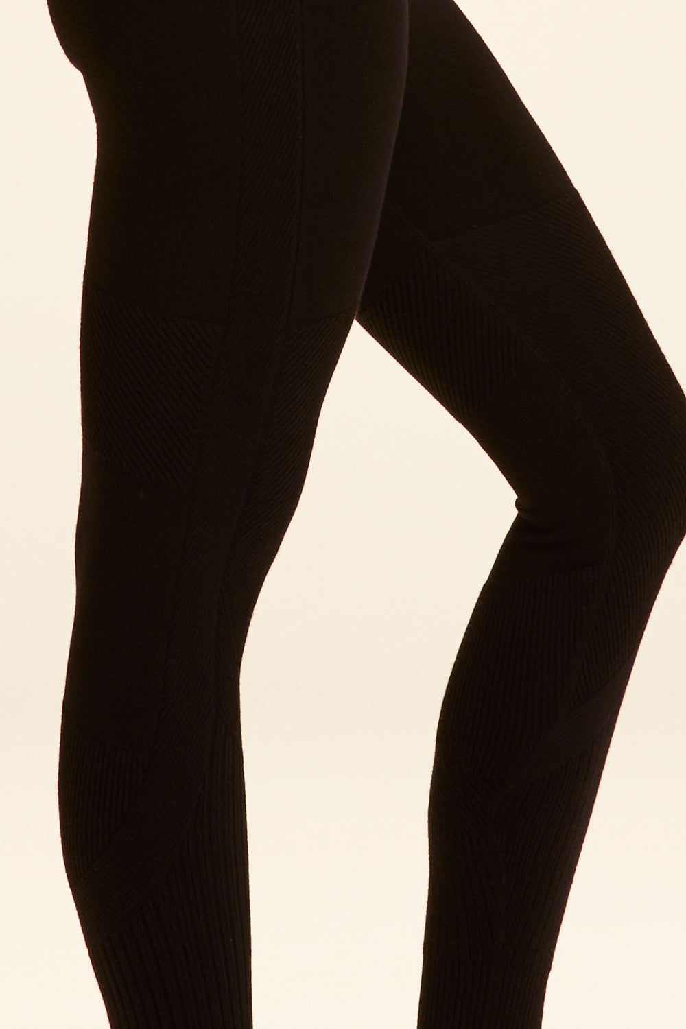 Goddess Cashmere Tight - Black Cashmere Leggings