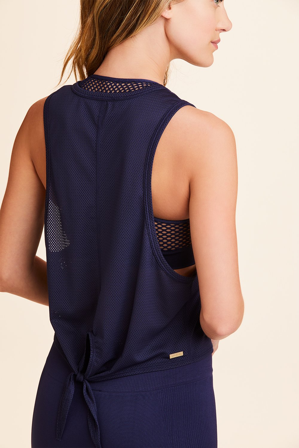 Tie back yoga top top