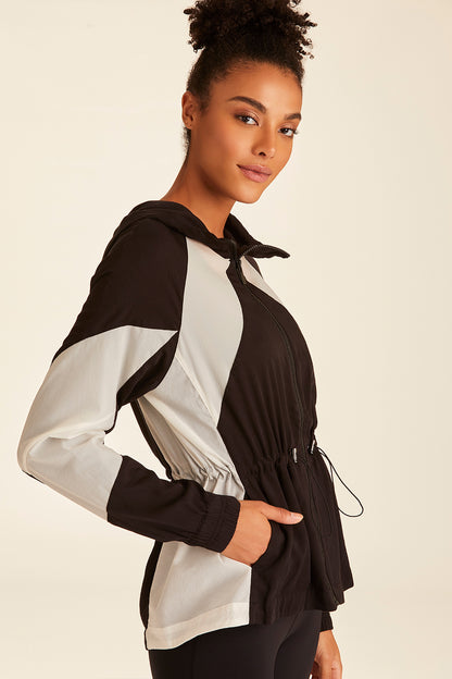 Alala Trailblazer Jacket in Black + White