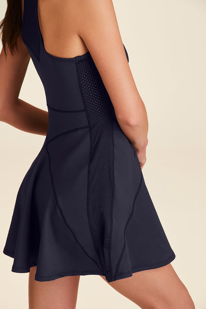 Navy tennis dress for women from Alala activewear