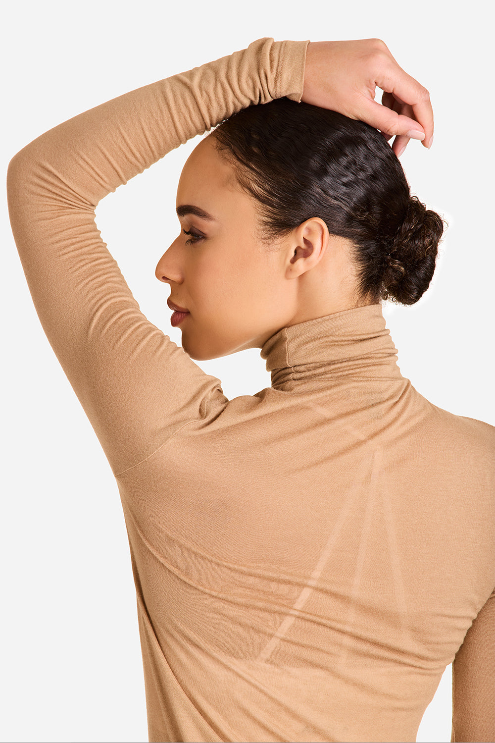 Washable Cashmere Turtleneck