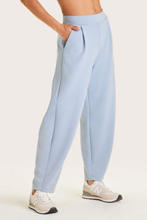 Phoebe Trouser - Light Blue Loose Fit Sweatpants | Alala